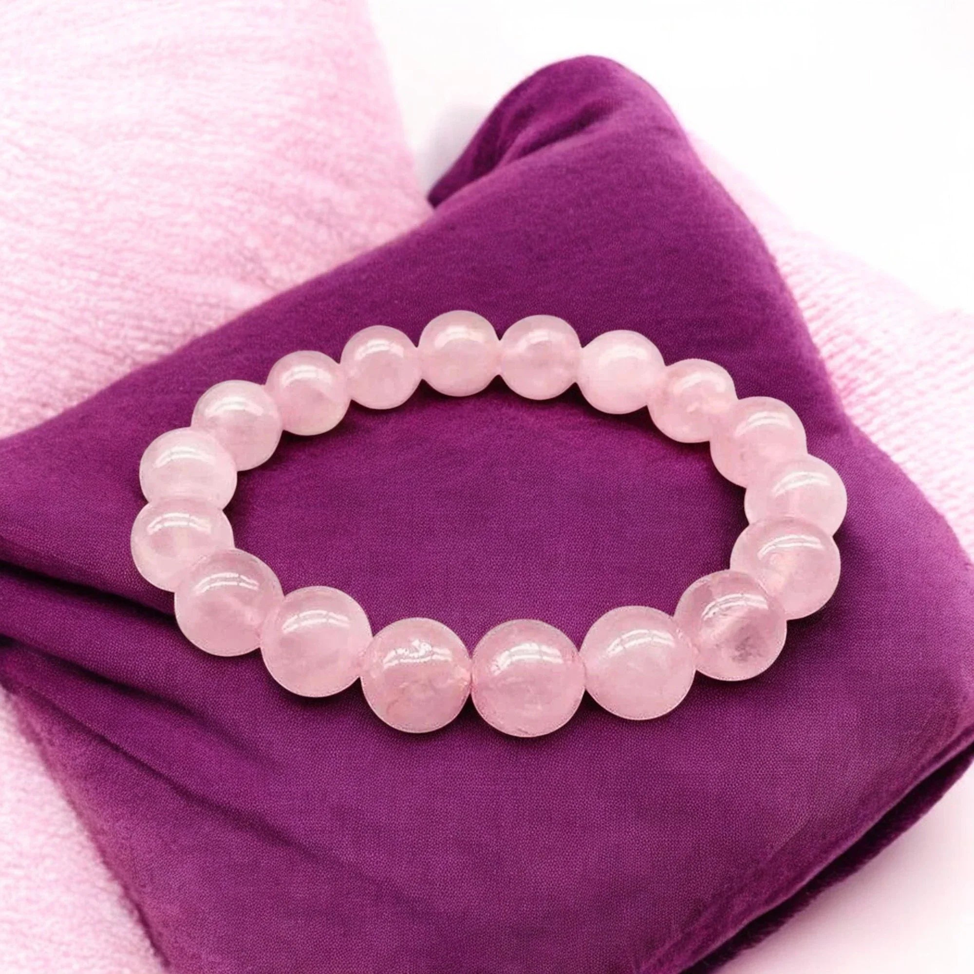 RoseQuartzBracelet_1 - LA TATVA