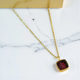 Ruby Pendant – July Birthstone