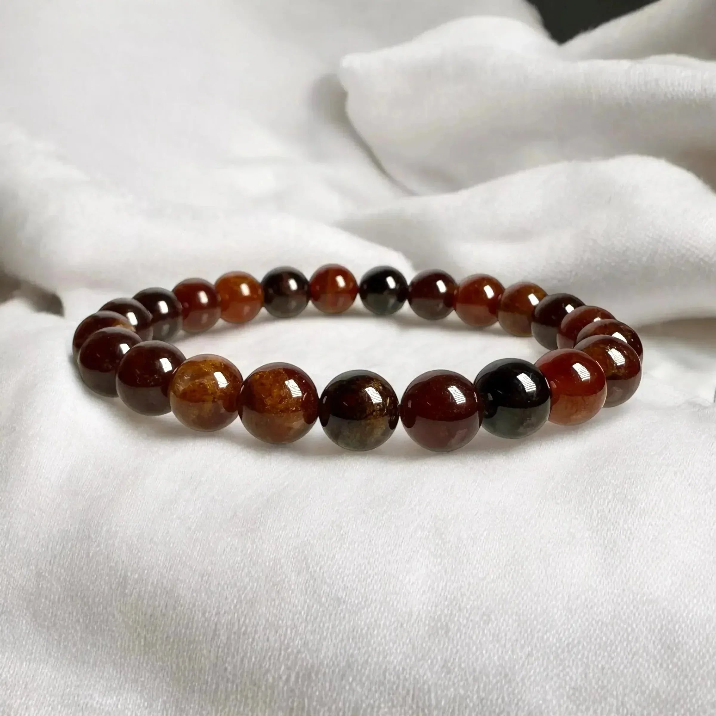 Hessonite (Gomed) Bracelet – Wealth, Protection & Spiritual Growth - LA TATVA