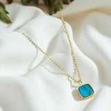 Turquoise Pendant – December Birthstone